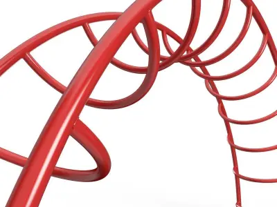 Half-Moon Climber for Playground 3D model