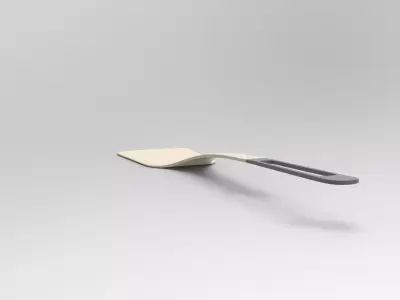 Lender Spatula Low-poly 3D model