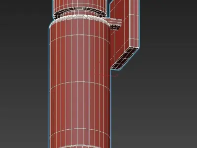 verge1 light outdoor wall sconce 3D model