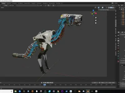 Watcher gta san andreas weapon 3D model