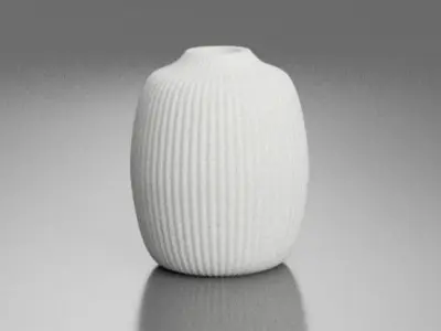 Modern scandi lampshade - vase mode 3D print model