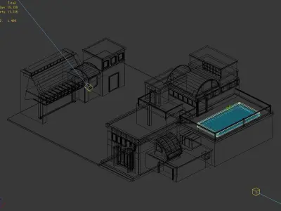 Future World - Black Market 01 3D model
