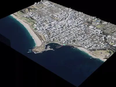 Wollongong - Australia 3D model