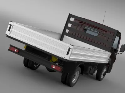 Renault Maxity Tipper 2015 3D model
