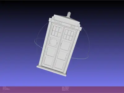 Doctor Who TARDIS Printable Model 3D print model