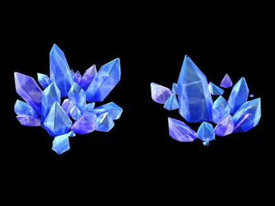 Legacy - Crystal Ore 02 3D model