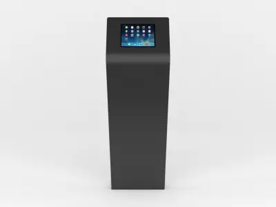 Kiosk Tablet Floor Stand 3D model