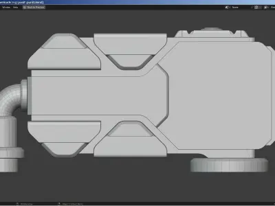 Sci-Fi Device 3D model