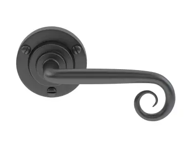 Circle Stonebridge Curl Door Handle 3D model