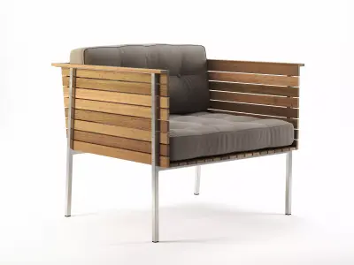 Haringe Lounge Chair 3D model