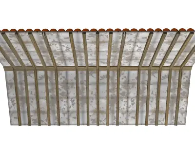 Roof Model Low-poly 3D model