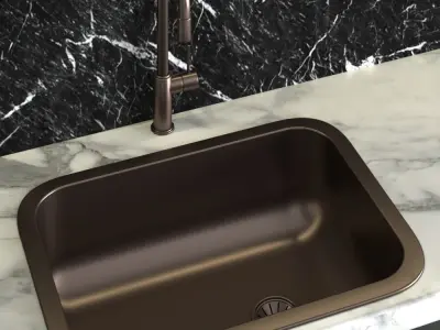 kitchen2 electric oven with glass door 3D model