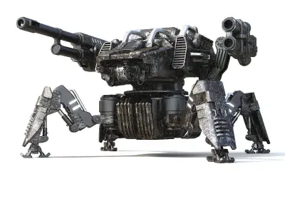 Robot Spider  3D model