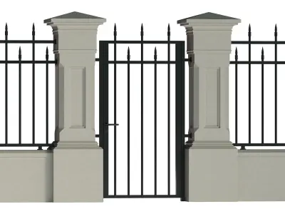 Fencing3 3D model