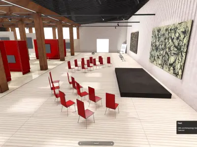 VR Art Gallery Australia 2 UPD 2023 Low-poly 3D model