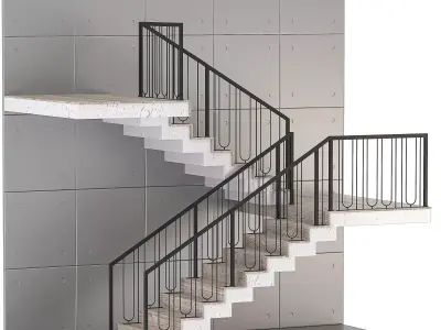 Staircase 09 3D model