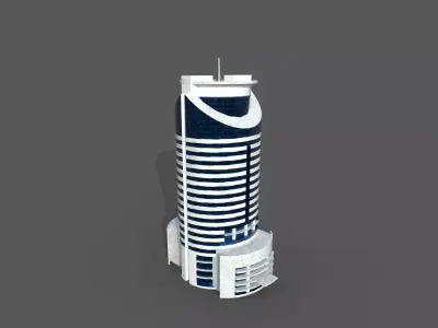VNPT Building Low-poly 3D model