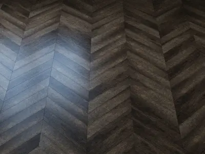 Quartz vinyl tile Alpine Floor Ultra ECO5 8 Rustic Oak 3D model