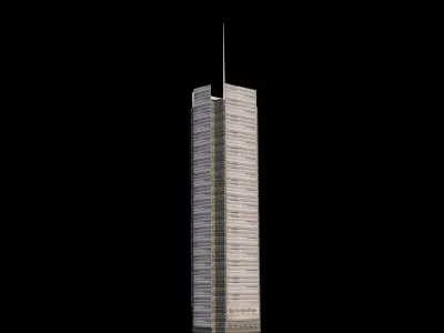 The New York Times Building - NYC Low-poly 3D model