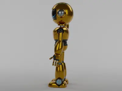 Robot 3D model 30