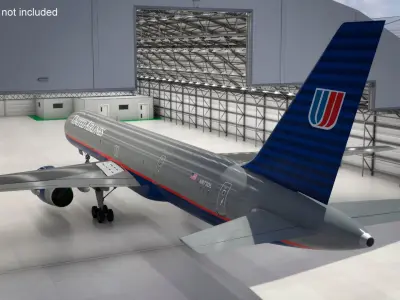 United Airlines Boeing 757 Rigged 