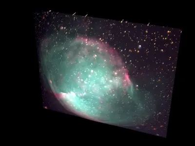Dumbbell Nebula 3D model