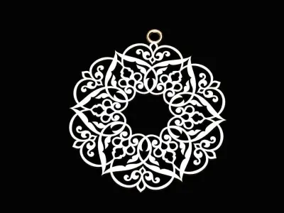 Necklace 07 3D print model