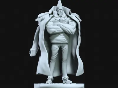 KONG - Commander in Chief of the World Government - ONE PIECE 3D print model