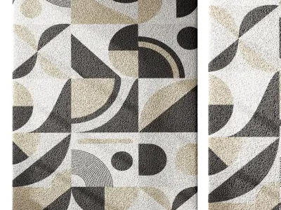 Rug Set 49 3D model