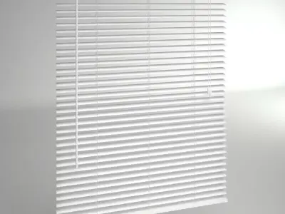 Window Blinds Low-poly 3D model