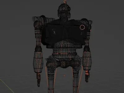 Steel Giant Mid poly 3D model