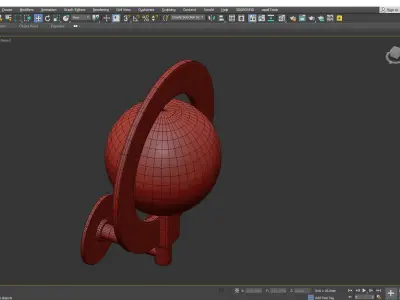 Hudson Valley Caswell Wall Sconce Low-poly 3D model