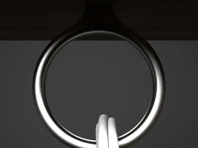 Chimes Instrument Percussion Music 3D model