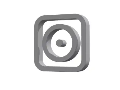 3d album Low-poly 3D model