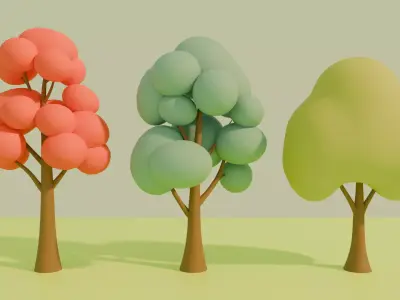 Stylized Cartoon Nature Asset Pack
