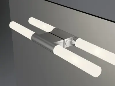 Mirror light wall lamp Free 3D model