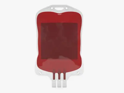 Medical - Blood Bag  3D model