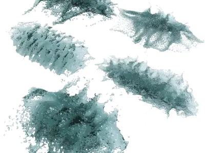 5 Wave Collection V03 3D model