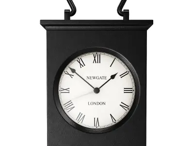 Classic Table Clock 1 3D model