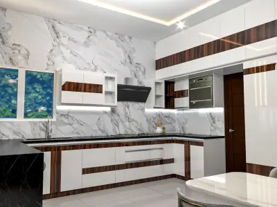 4BHK Modular Interior 3D model