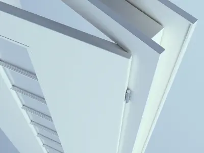 White Door 43 3D model