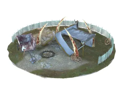 Tent 01 - 29 3D model