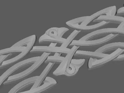 dekor ornament 3D model 98