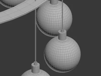 drape circle 3D model