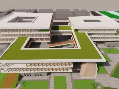 Homes and care center -A1 3D model