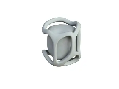 SciFi Shape Object Low Poly Low-poly 3D model 7