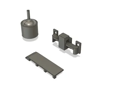 Small Town Brewery House - H0 Scale 3D print model