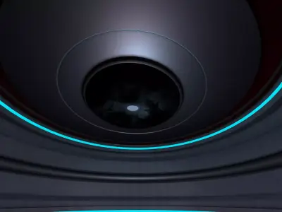 Sci Fi Room 3D model