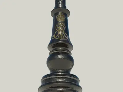 London street light 3D model