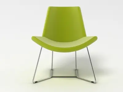 PlusHalle Lotus Chair 3D model